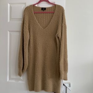 Vici sweater dress, Size M.